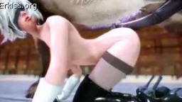 Порно мультик секс с конем 3D