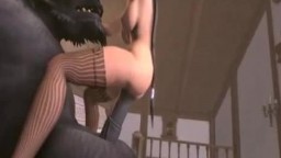 Бык посадил девушку на огромный хуй